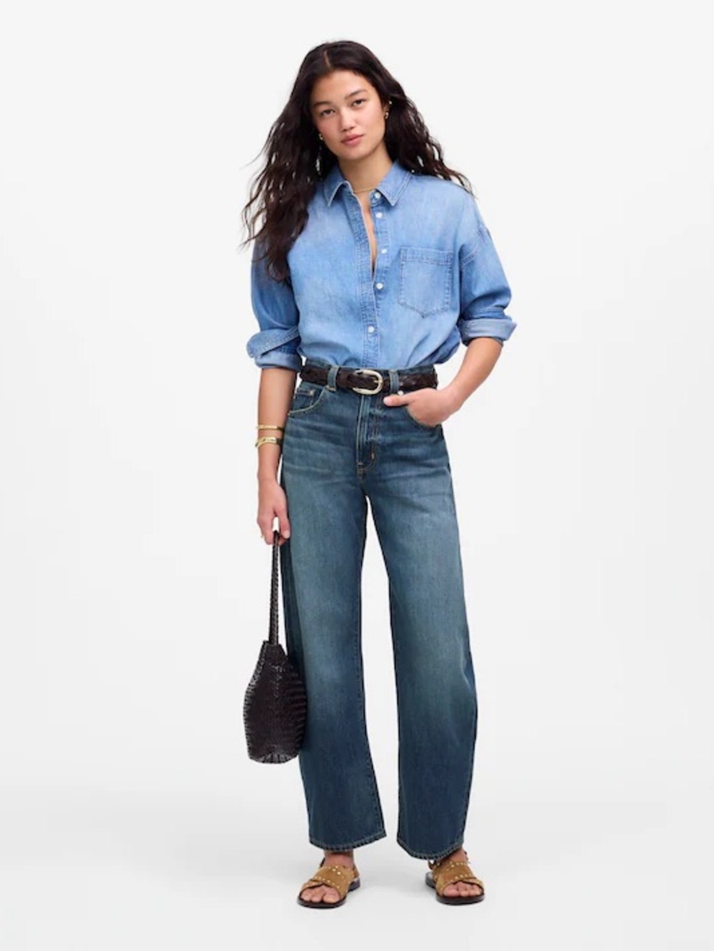 Madewell Balloon Jean in Boyle Wash
